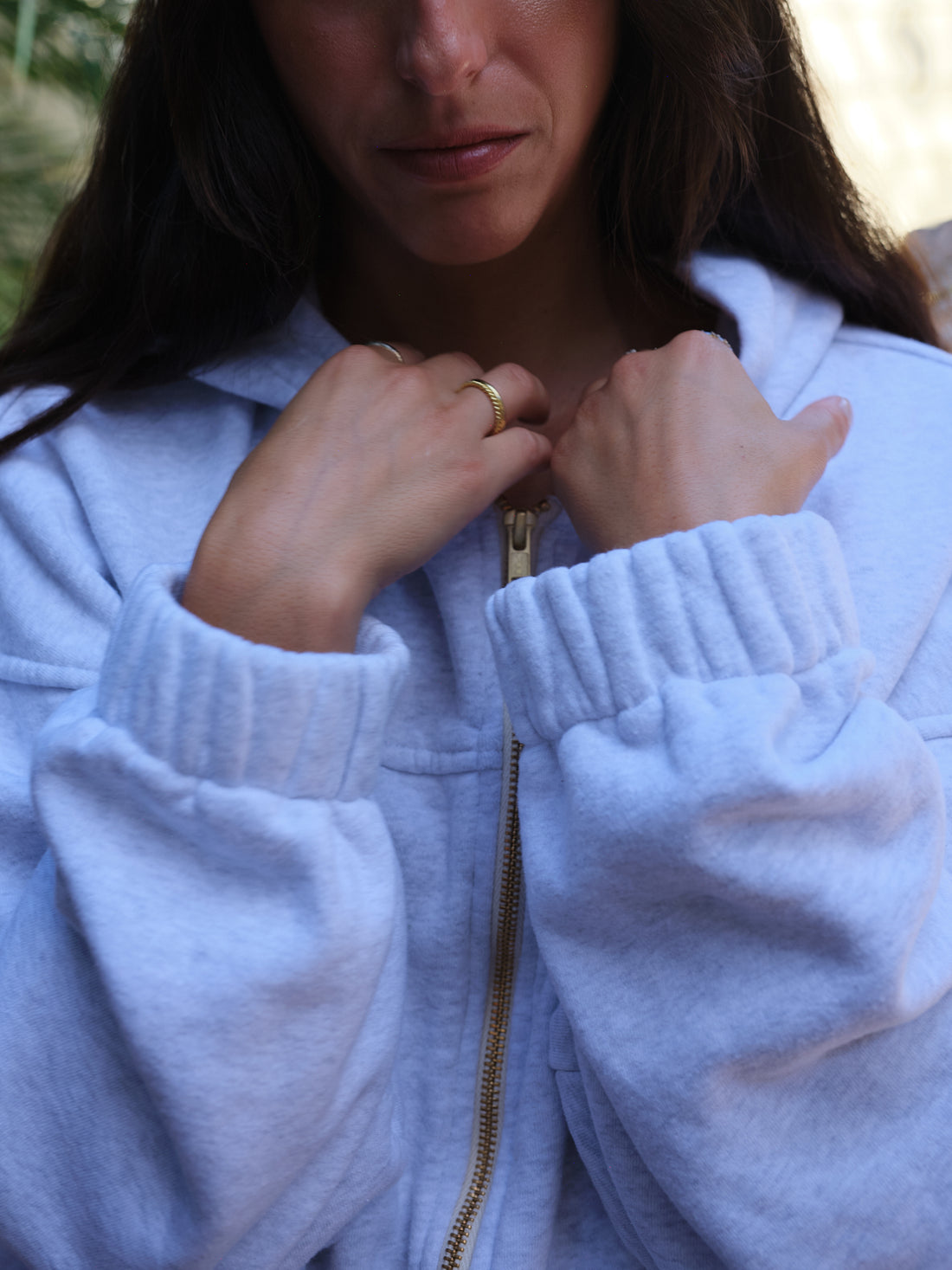 THE PLUSH ZIP-UP