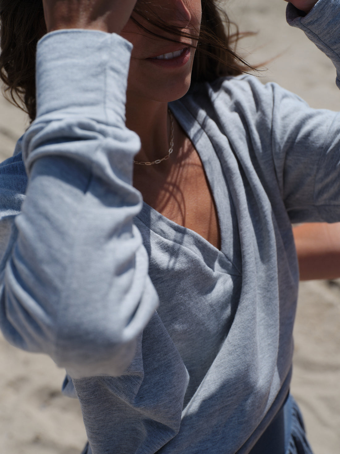THE V-NECK PULLOVER