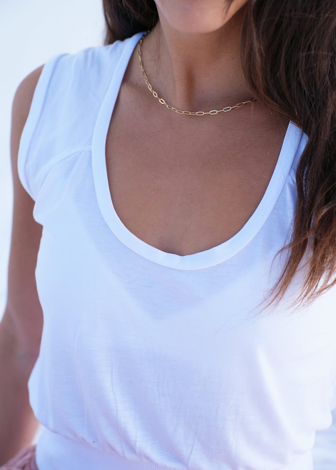 SLEEVELESS RAGLAN SHORT