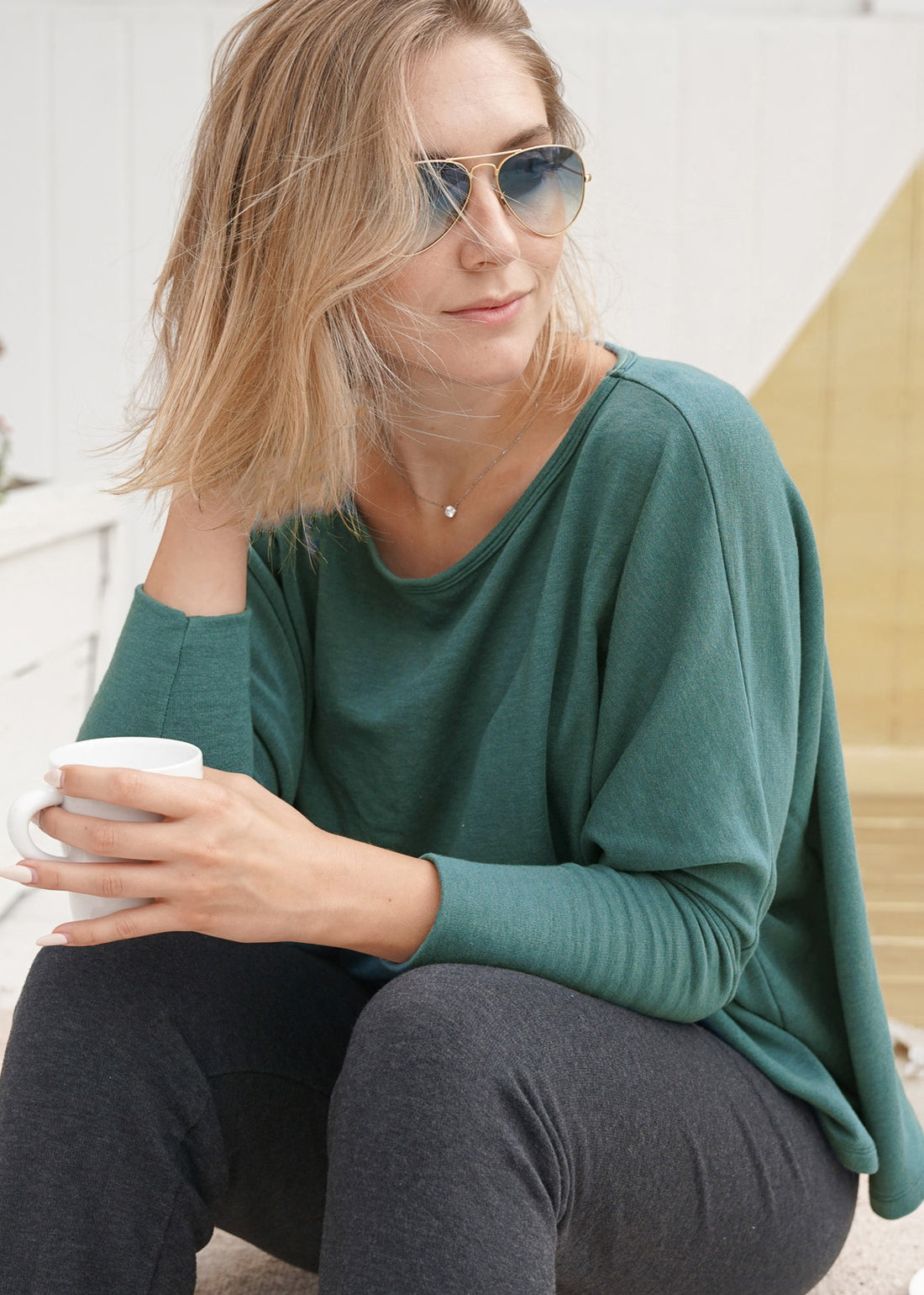 THE EVERYWHERE PULLOVER | MOSS